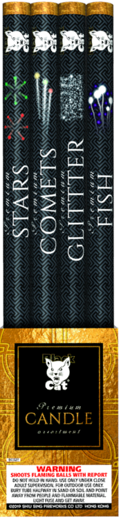 Black Cat Roman Candles