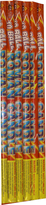 10 ball roman candles 