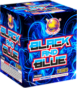 black and blue fire hawk