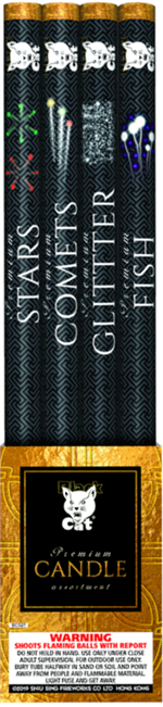 Black Cat Roman Candles